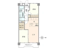 【東京都/世田谷区給田】第二北烏山ヒミコマンション 間取り図