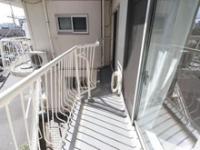 【東京都/調布市布田】調布ヶ丘ハイツ バルコニー