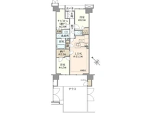 【東京都/調布市仙川町】プラウドシティ仙川 間取り図
