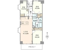 【東京都/世田谷区上北沢】八幡山ビューグリーン 間取り図
