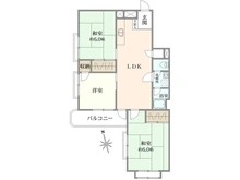 【東京都/杉並区高井戸西】富士見ヶ丘永谷マンション 間取り図
