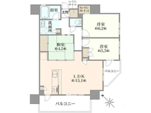 【東京都/足立区西保木間】グランフォーレ竹ノ塚 間取り図