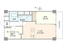 【東京都/世田谷区南烏山】烏山コーポビアネーズ 間取り図
