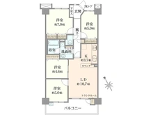【東京都/世田谷区北烏山】セルテシティオ世田谷烏山 間取り図