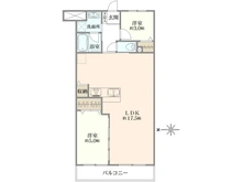 【東京都/世田谷区八幡山】セザール第2上北沢 間取り図