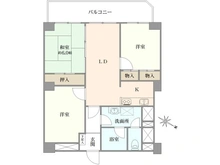 【東京都/世田谷区池尻】シーアイマンション駒場 B棟 間取り図