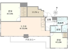 【東京都/杉並区上高井戸】トーエイ高井戸 間取り図