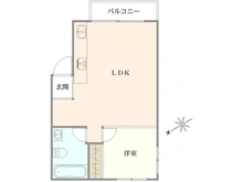 【東京都/練馬区関町東】武蔵野サンハイツ 間取り図