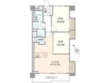 【東京都/世田谷区給田】給田南住宅1号棟 間取り図