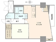 【東京都/渋谷区笹塚】パールハイツ笹塚 間取り図