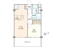 【東京都/世田谷区上北沢】上北沢第2コーポラス 間取り図