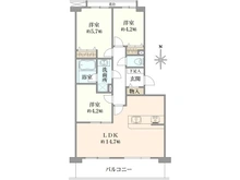 【東京都/調布市柴崎】ライオンズヒルズ調布つつじヶ丘 弐番館 間取り図