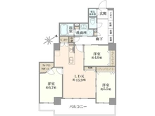 【東京都/世田谷区北烏山】エルザ世田谷 間取り図