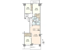 【東京都/世田谷区南烏山】ヴェーゼント芦花公園 間取り図