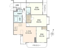 【東京都/世田谷区野沢】セザール野沢 間取り図