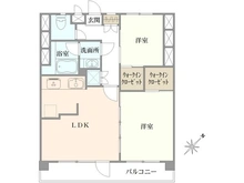 【東京都/杉並区永福】シャトレ明大前マンション 間取り図