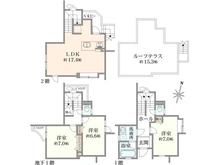 【東京都/世田谷区上祖師谷】セボン千歳烏山 間取り図