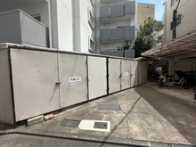 【東京都/杉並区上高井戸】クレール八幡山 A号棟 ゴミ置き場