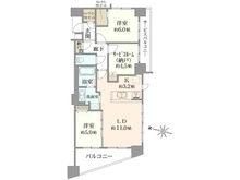 【東京都/調布市緑ケ丘】シティハウス仙川緑ヶ丘 間取り図