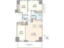 【東京都/杉並区上高井戸】シェルゼ杉並高井戸 間取り図