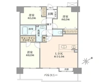 【東京都/調布市国領町】ルネ調布国領モアクレスト 間取り図