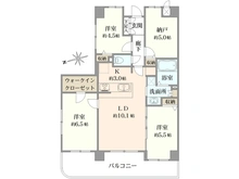 【東京都/多摩市連光寺】レクシオ聖蹟桜ヶ丘 間取り図