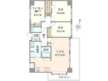 【東京都/杉並区上高井戸】サンパレス芦花公園 間取り図
