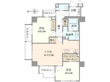 【東京都/世田谷区粕谷】サンクタス千歳烏山 間取り図