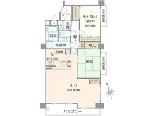 【東京都/調布市小島町】ランドコート調布南 間取り図