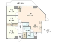 【東京都/世田谷区桜丘】エクセルシオール世田谷桜丘 間取り図