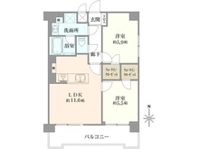 【東京都/世田谷区松原】エスポワール松原 間取り図