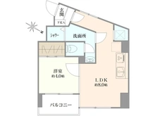 【東京都/世田谷区宮坂】四谷軒第1経堂シティコーポ 間取り図