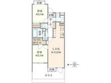 【東京都/杉並区上高井戸】ライオンズマンション八幡山 間取り図
