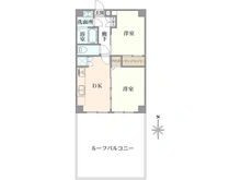 【東京都/世田谷区世田谷】パルテノン上町 間取り図