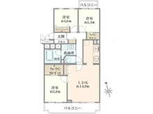 【東京都/世田谷区桜】馬事公苑前シティハウス 間取り図