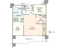 【東京都/世田谷区松原】ジオ世田谷松原 間取り図