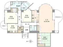 【千葉県/長生郡長柄町上野】トリニティ・ヴァローレ 間取り図