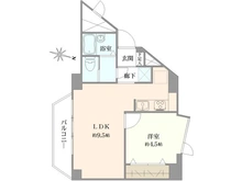 【神奈川県/川崎市多摩区枡形】ドミール向ヶ丘 間取り図