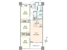 【東京都/世田谷区代田】マストレジデンス世田谷代田 間取り図