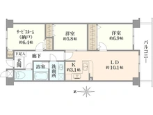 【東京都/世田谷区桜】ランドパーク馬事公苑 間取り図