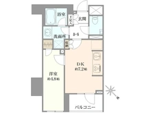 【東京都/世田谷区松原】サンウッド世田谷明大前 間取り図