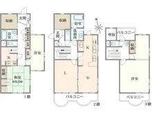 【東京都/世田谷区代田】代田リハイム 間取り図