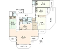 【東京都/世田谷区経堂】経堂オリエントコート 間取り図