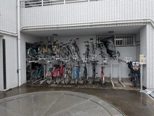 【東京都/世田谷区北沢】ラヴィドール下北沢 駐輪場