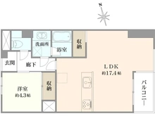 【東京都/世田谷区代田】パシフィックパレス下北沢 間取り図