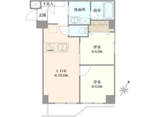 【東京都/渋谷区西原】パラスト西原 間取り図