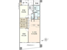 【東京都/世田谷区桜丘】パークホームズ世田谷桜丘ヒルトップレジデンス 間取り図