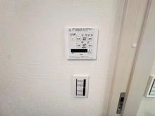 【東京都/世田谷区祖師谷】カーサソサエティ祖師ヶ谷大蔵 浴室換気乾燥暖房機操作パネル