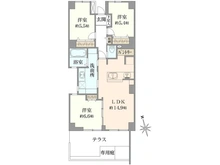 【東京都/世田谷区赤堤】ライオンズマンション豪徳寺第2 間取り図
