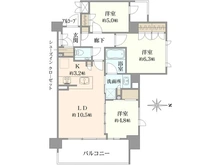 【東京都/世田谷区松原】ジオ世田谷松原 間取り図